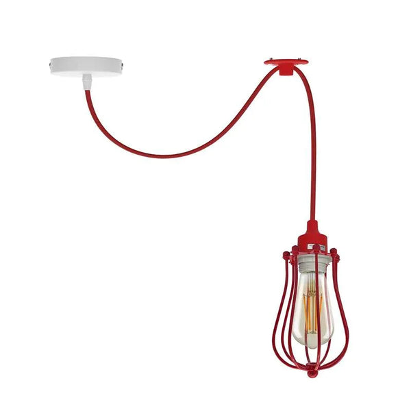 Lámpara colgante de techo individual Swag Hanging Light ~ 5112 – Con Blub