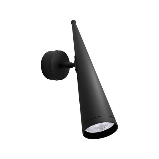 Modern LED Black cone shade GU10 Wall Lamp Aluminum Downlight
