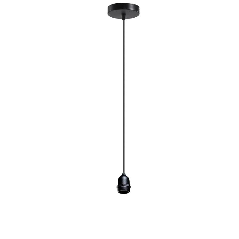 Vintage E27 Bulb Holder Suspension Light Fitting Ceiling Hanging Pendant Light-without bulb