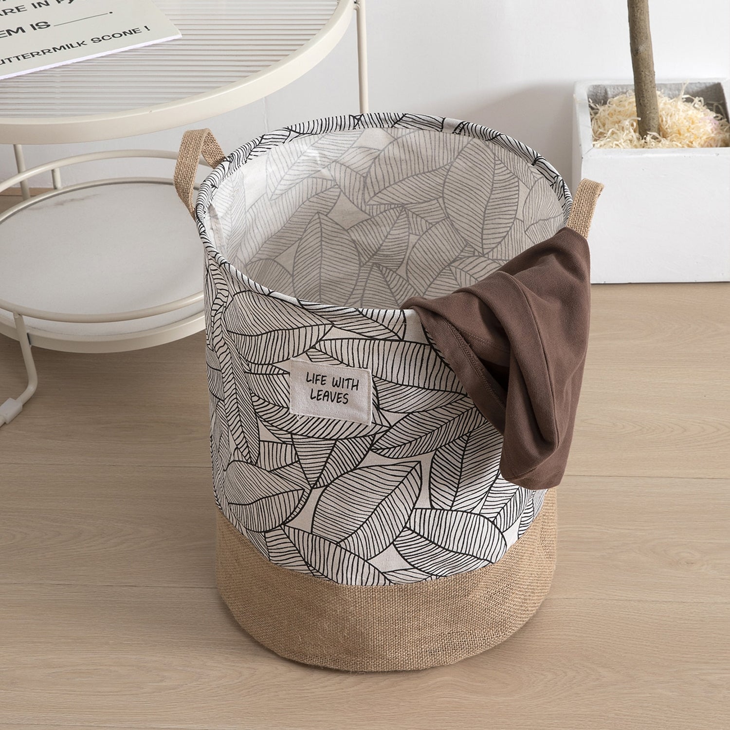 Leaves Laundry Basket