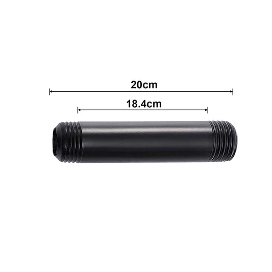 ZWART Geverfd ¾ inch cilinder BSP SMEDELBAAR Buizen IJzeren pijp Lampfitting Accessoires~3613