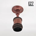 20mm Conduit Dome cover with E27 Lamp Holder Fitting light ~6009