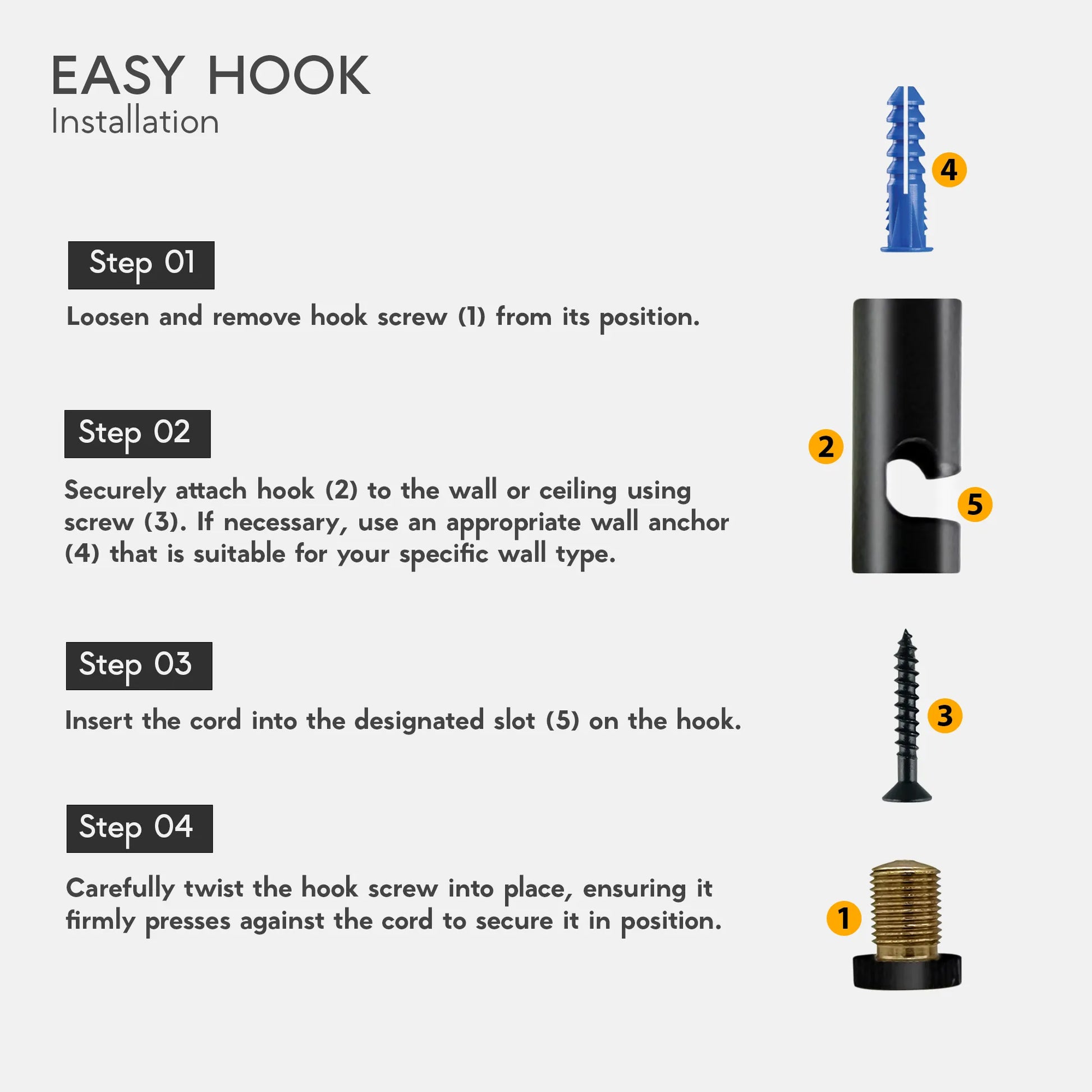Easy Hook - Installations