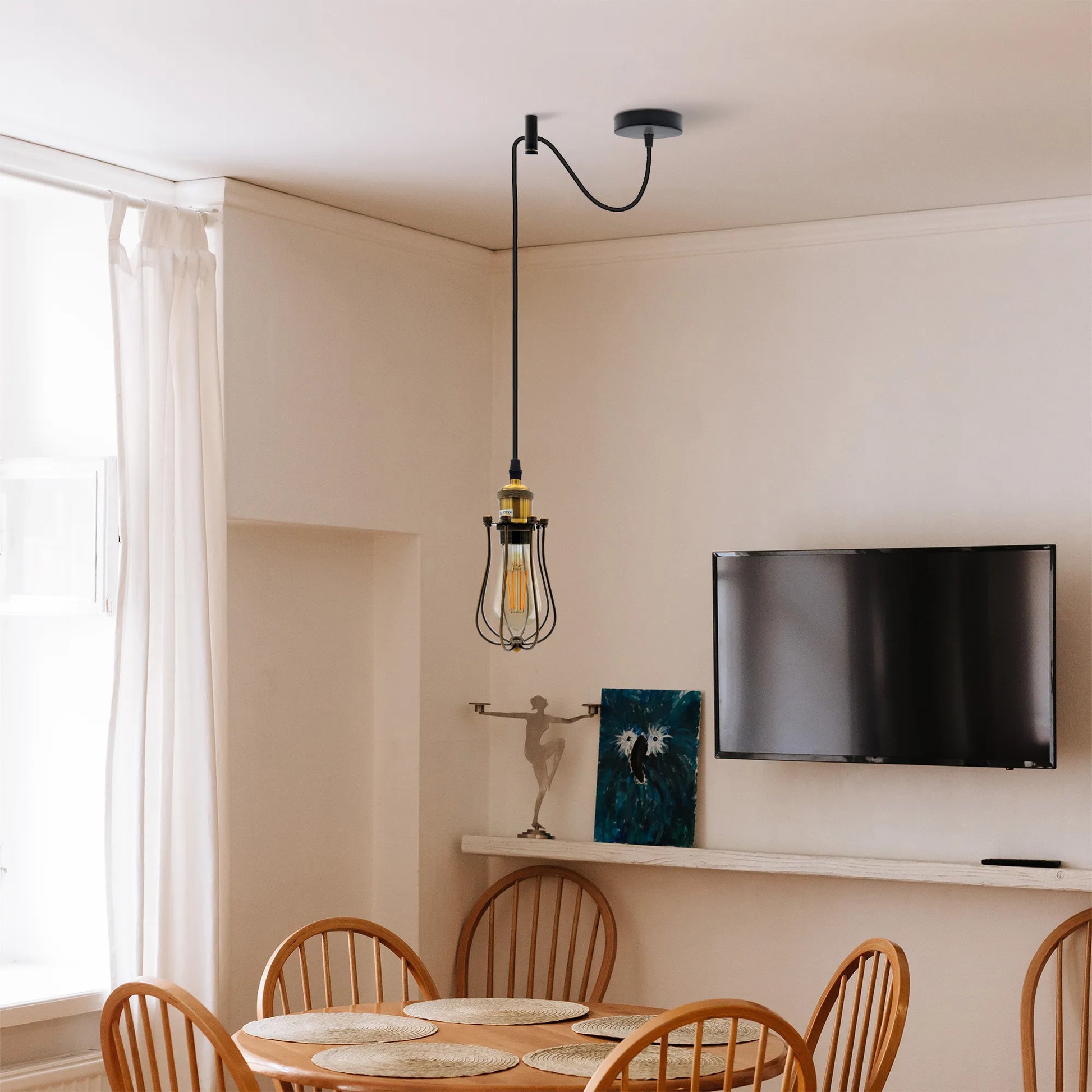 Ceiling Cable Mount Hook for Swag Pendant and Chandelier Lighting – LEDSone  UK Ltd