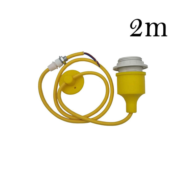Adjustable Pendant Light Holder ~5516 – Yellow