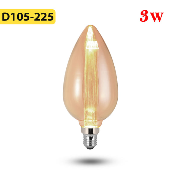 Vintage Edison filamentlamp 3W E27 schroef decoratieve lamp~5077 – Pakket 01