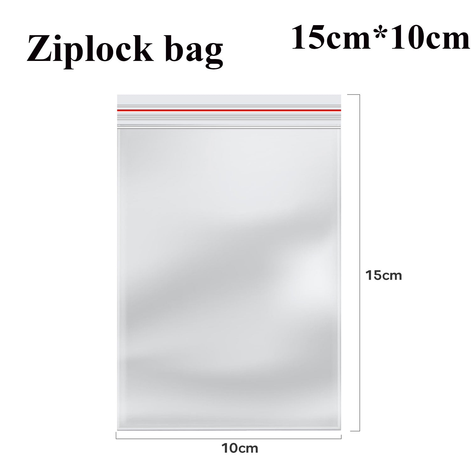  Reclosable Zip Bag