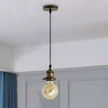 Lámpara colgante industrial vintage con base E27, portalámparas, 2208