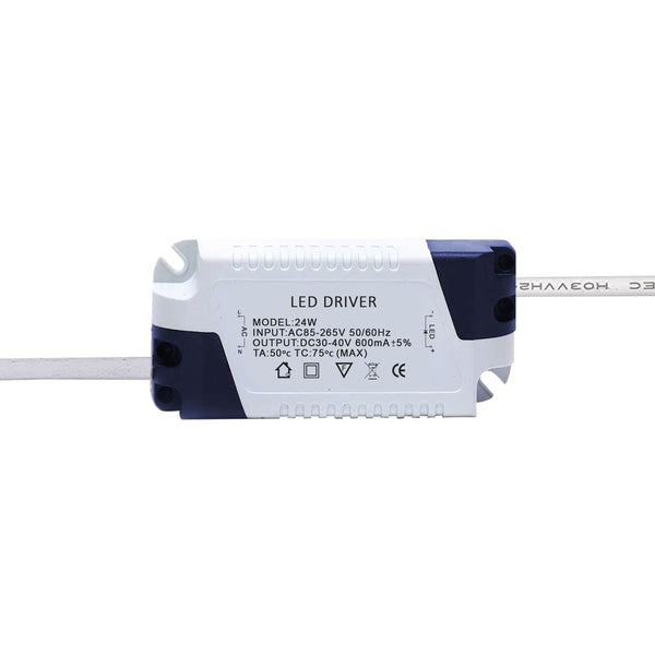 24W/48W 600mA LED Driver High Power DC Connector transformer~1061 – 24 W
