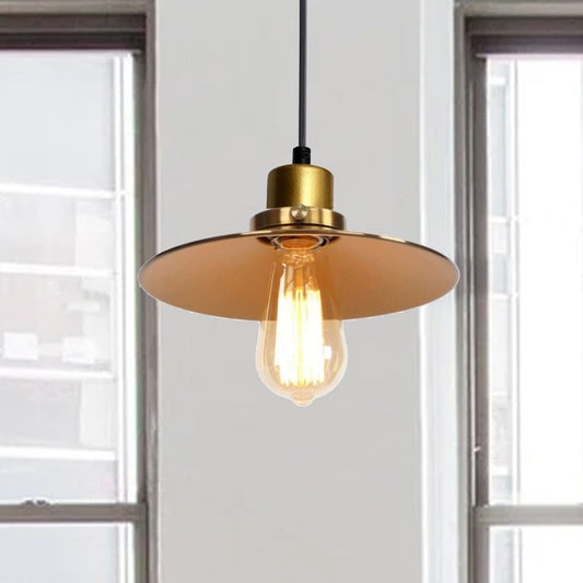 Ceiling Pendant New Modern Gold Flat Lamp Shade~2823
