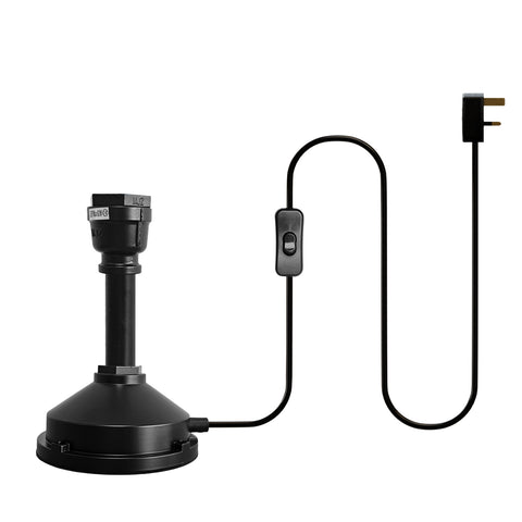 Water Pipe Base Table Lamp ON/OFF Switch Desk Decor Plug in Lighting ~ 5509