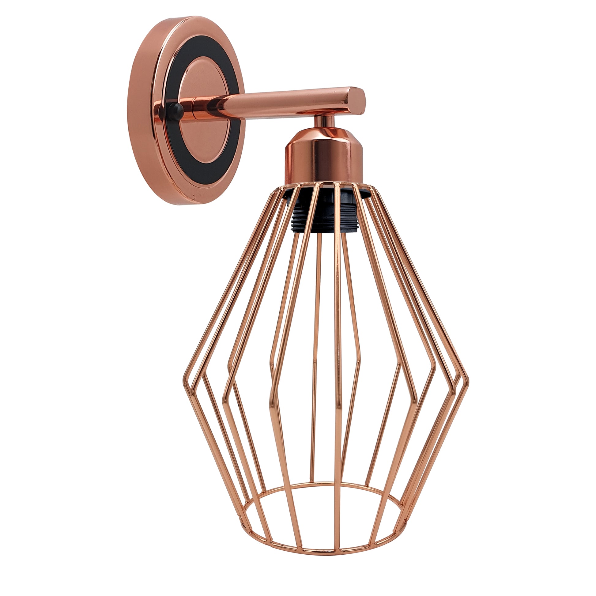 Vintage Retro Industrial Sconce Wall Light Lamp Fitting Rose Gold Fixture~4488