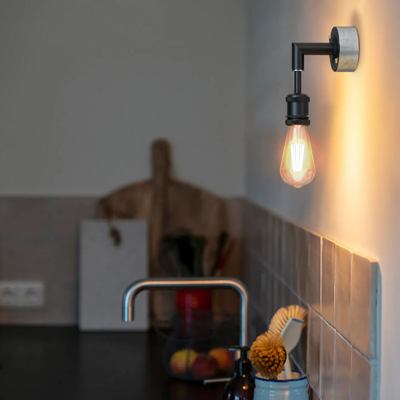 Sharp 90-degree conduit bend, view 2.