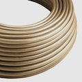 1m/5m/10m 2 Core Round 0.75mm Vintage Braided Cream Fabric Covered lamp cord~3031