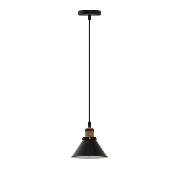 Industrial cone shade Metal E27 Ceiling Pendant Light~5689 – No