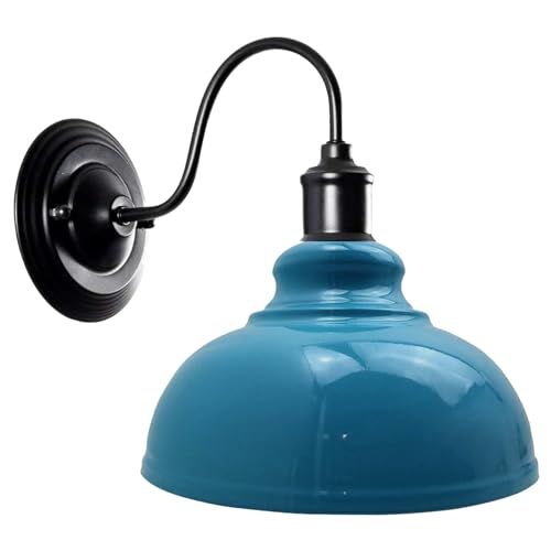 Industrial Indoor Wall Lights Easy Fit Max 60W~2016 – Blue