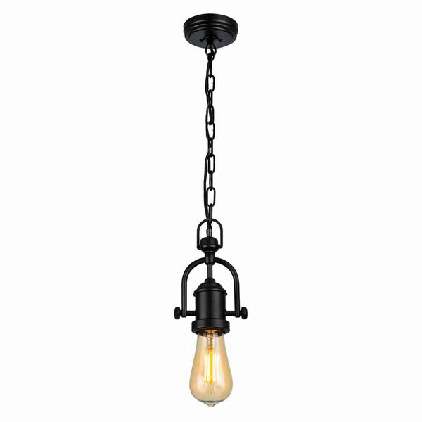1M Pendant Light Cord Set With Chain ~6523 – Black / Yes