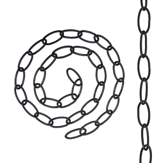 Metal Hanging Chain 32mm x 17mm Open Link Max 5kg ~2266
