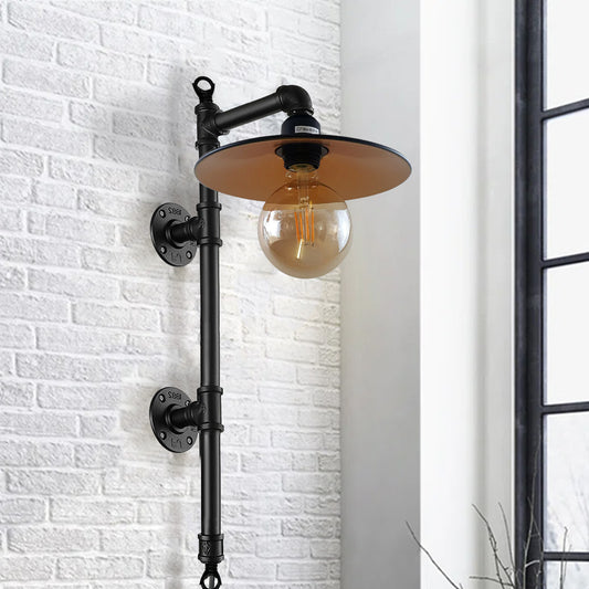 Retro Industrial Farmhouse Rustic Style Light Fitting Pipe Wall Lighting~3405