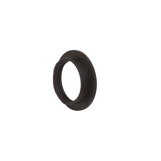 Black Light Shade Collar Ring Adaptor E27 Lamp Bulb Holder Screw Plastic.~4436