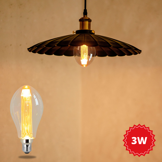 3W E27 Screw Vintage Filament Edison Light Bulb Non Dimmable Decorative Bulbs~5068