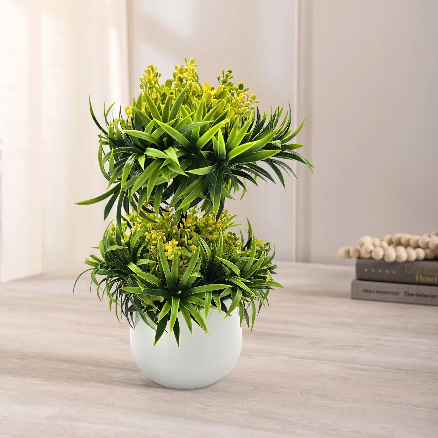 artificial plants uk indoor Buy Artificial Flower Small Potted 2 Pack – LEDSone UK Ltd