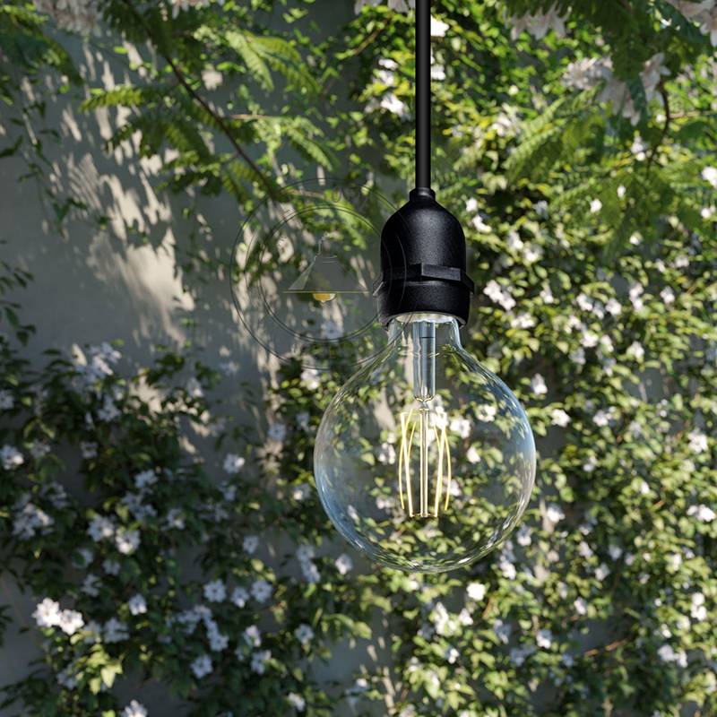 Vintage E27 Bulb Holder Suspension Light Fitting Ceiling Hanging Pendant Light-App 4