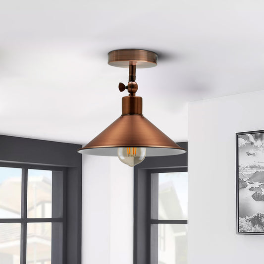 Adjustable Ceiling Light with Cone Shade~2709