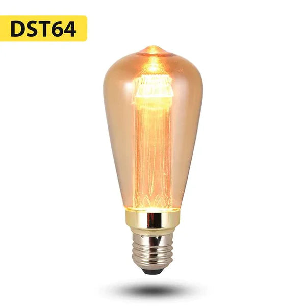 Vintage dst64 E27 Base Edison Tubular Decorative Bulbs