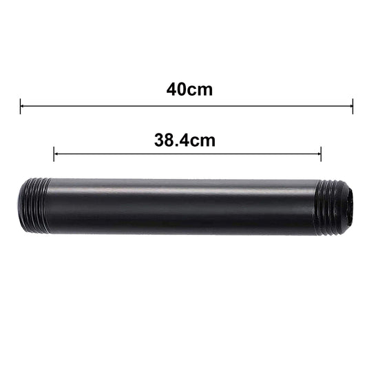 ZWART Geverfd ¾ inch cilinder BSP SMEDELBAAR Buizen IJzeren pijp Lampfitting Accessoires~3613