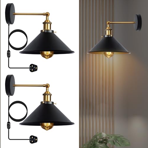 plug lights in lamp industrial