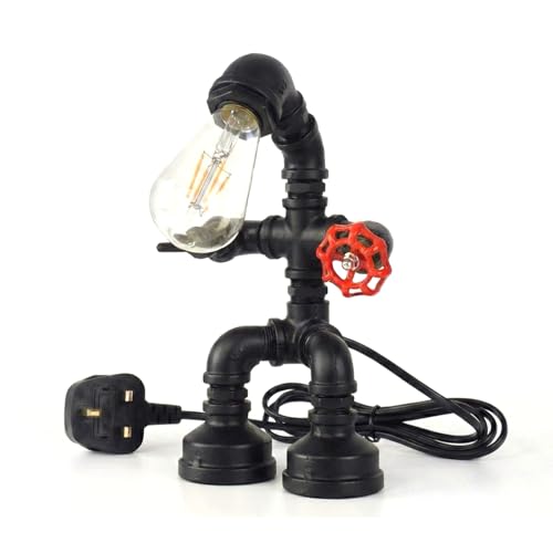 industrial lamp retro table