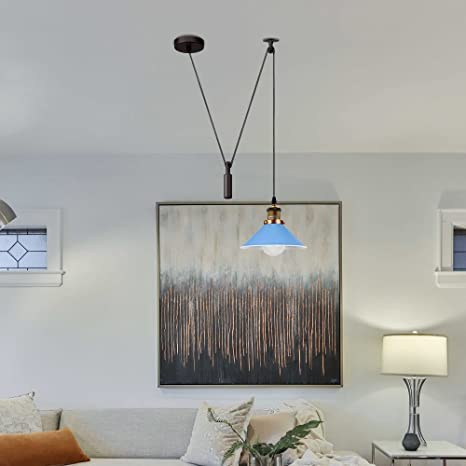 ceiling over lights table