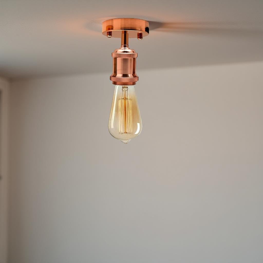ceiling flush brass e27 living