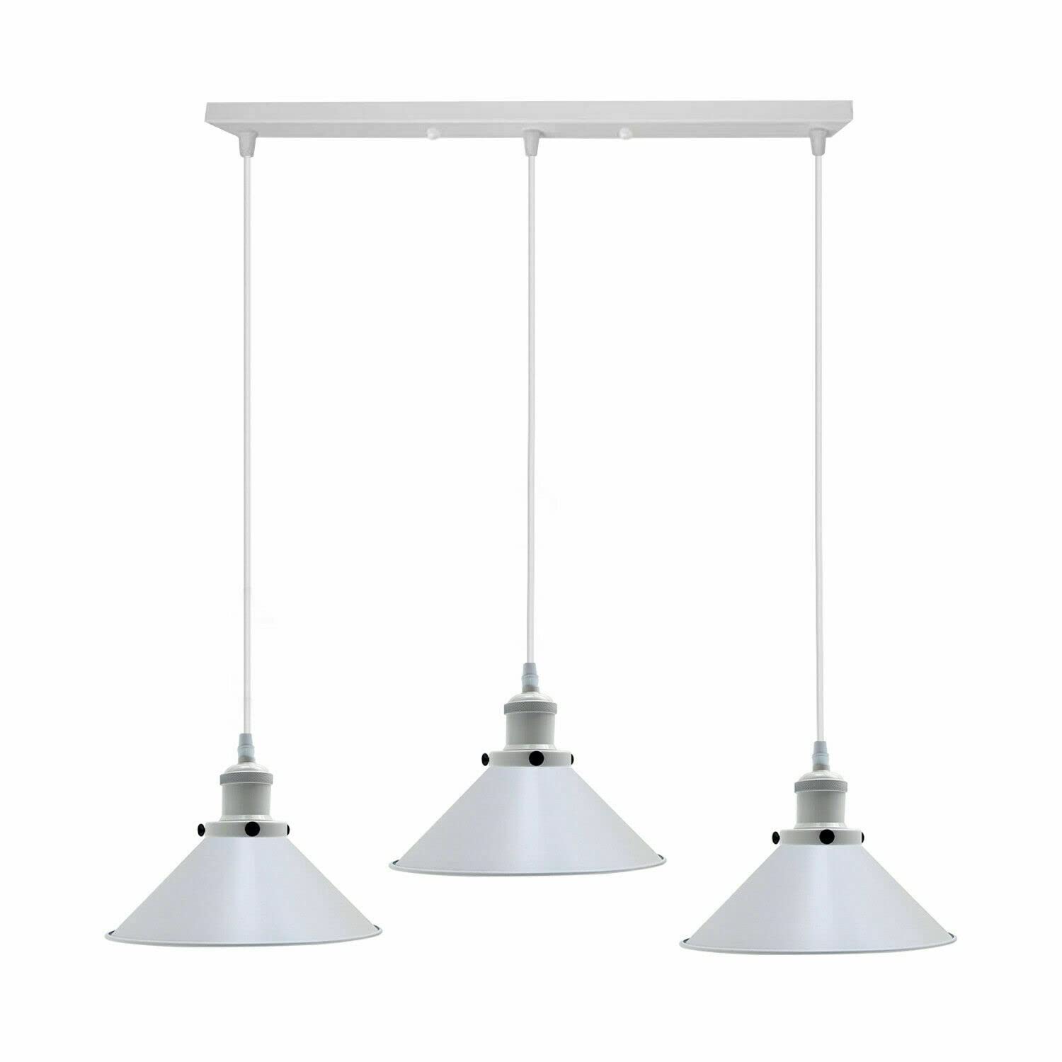 white 3 ceiling adjustable