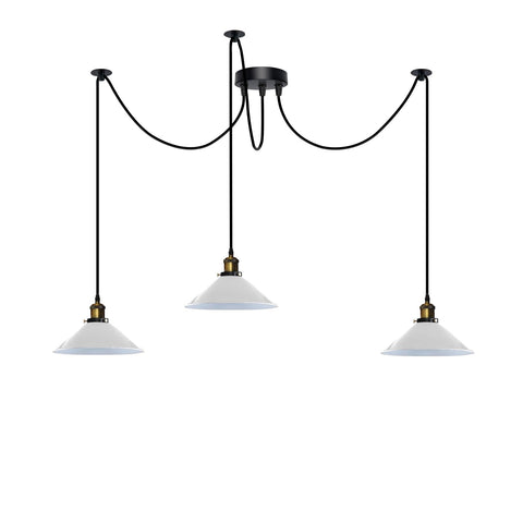 3 Fluming Spider Pendant Light E27 Metal ~6175