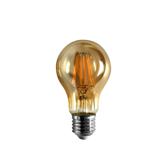Dimmable led light Amber bulb e27 A60