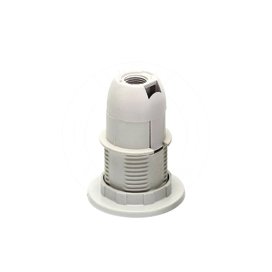 E14 Socket Bulb Holder Edison Small Screw White Plastic Lamp holder~4360