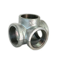 Galvanised Steel Pipe Threaded 4 way 3/4 inch fitting~4516