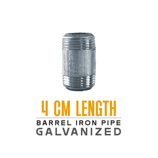 4cm BSP Galvanized Malleable Iron Threaded Pipe Light Fittings~1163