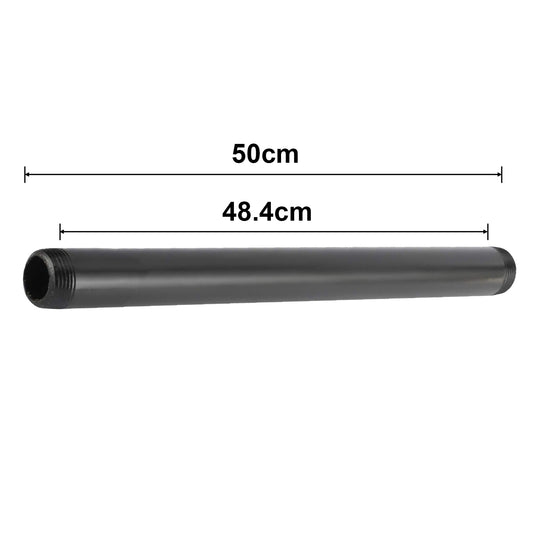 ZWART Geverfd ¾ inch cilinder BSP SMEDELBAAR Buizen IJzeren pijp Lampfitting Accessoires~3613