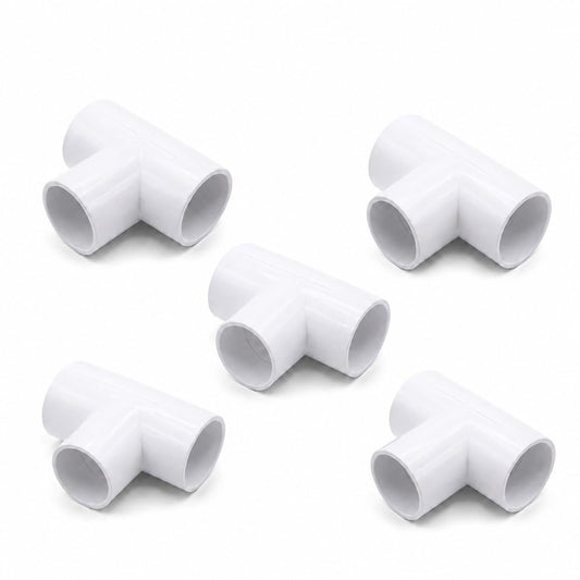 PVC Pipe T-Shaped 3 Way Coupling Connector ~6887