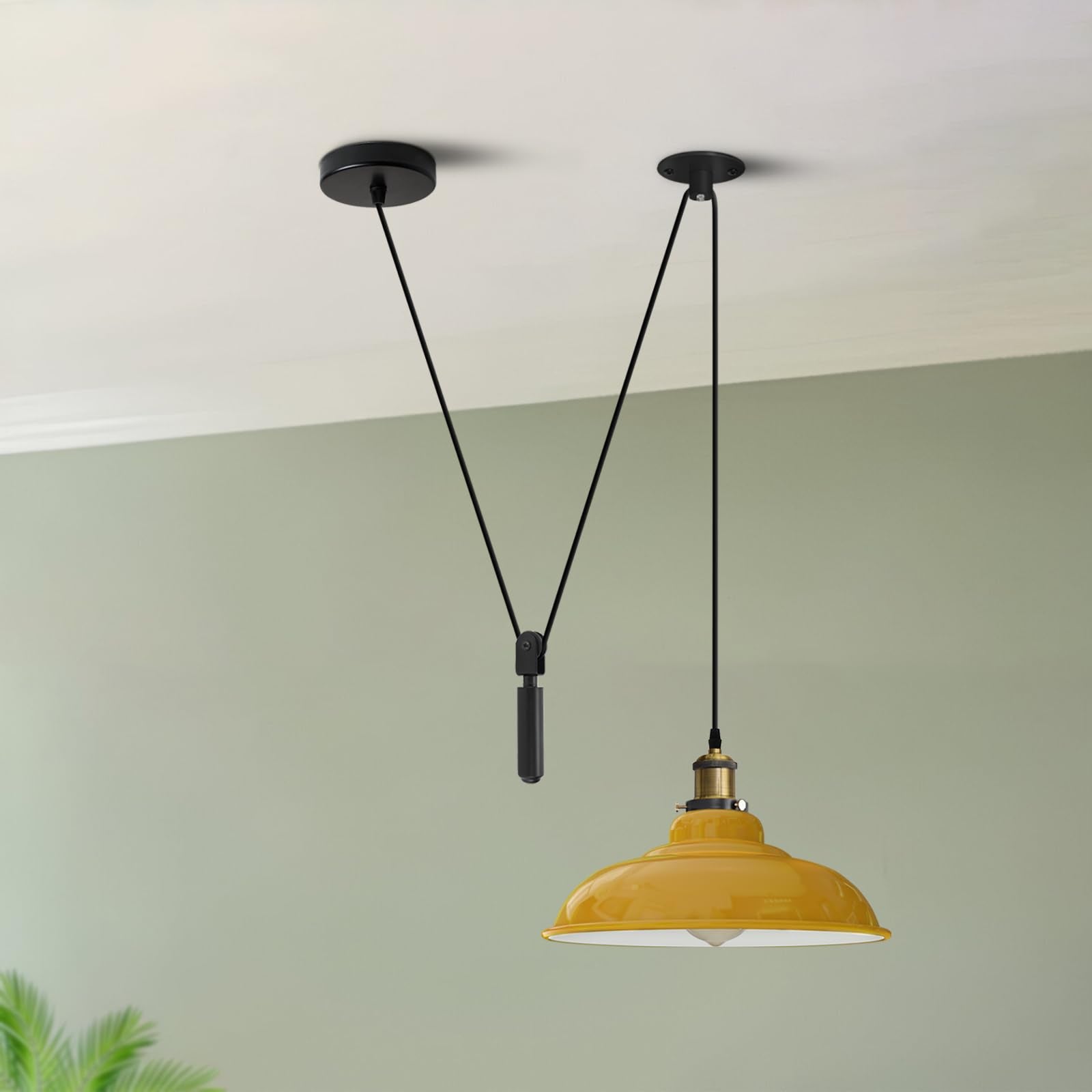 feather pendant diy kitchen