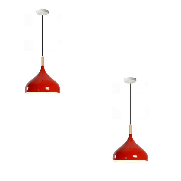 2 set Pendant Light ~6533 – Red 2 Pack