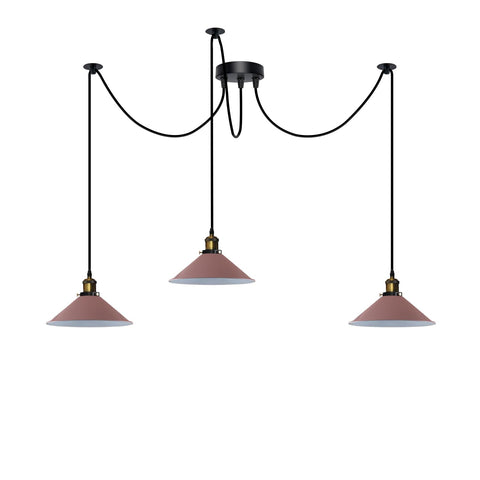 3 Fluming Spider Pendant Light E27 Metal ~6175