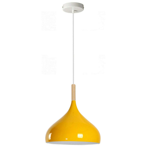 E27 Hanging Pendant Light Adjustable ~6184 – Yellow