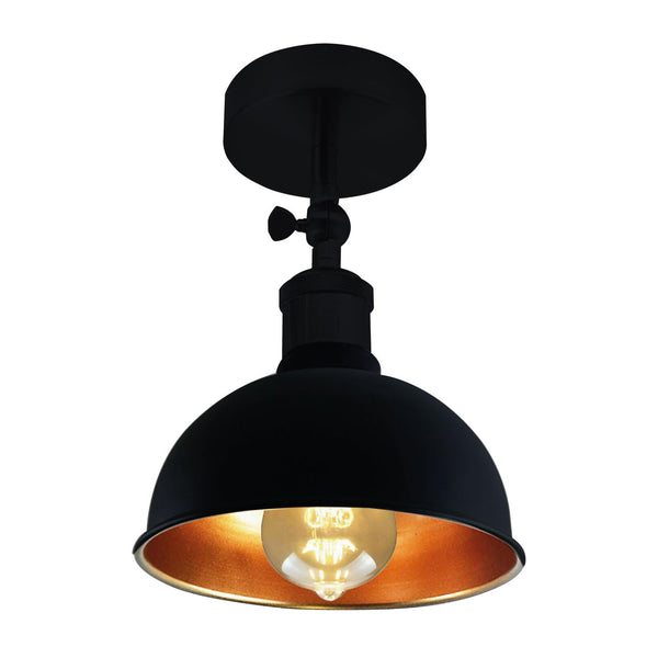 Vintage Style Semi Flush Mount Ceiling Light ~6282