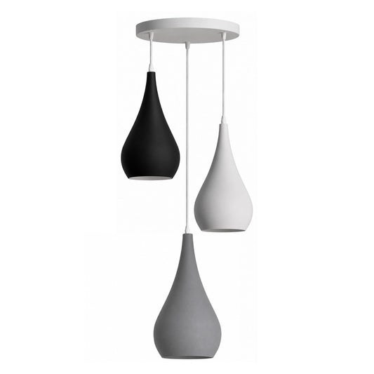 3 Head Ceiling Pendant Light - Easy Fit ~6849