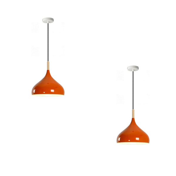 2 set Pendant Light ~6533 – Orange 2 Pack