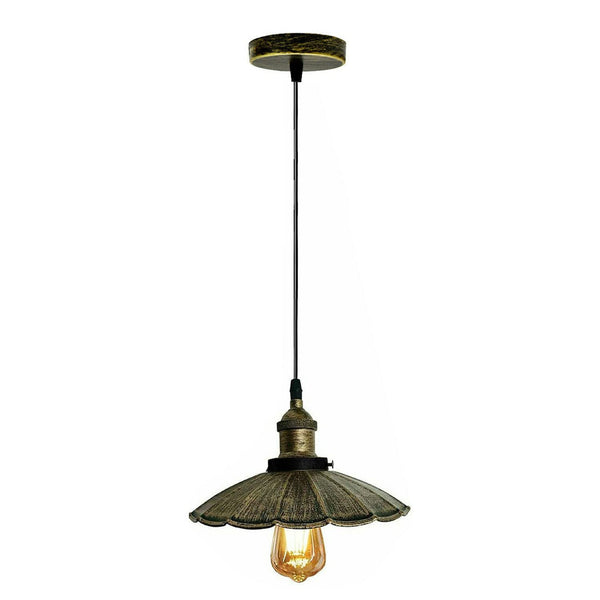 Modern E27 Pendant Ceiling Light with 95cm PVC Cable ~5959 – Umbrella / Yes